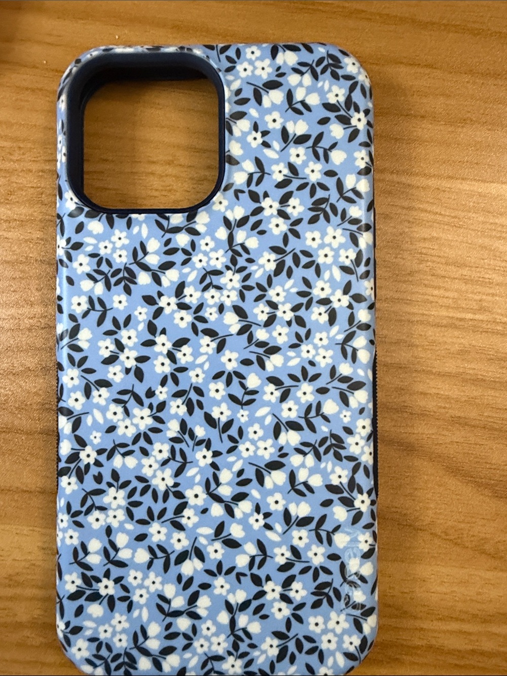 Casely New Blue Floral Protective iPhone 13 Pro Max Case